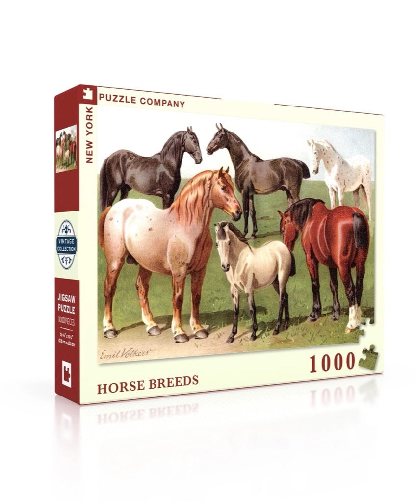 New York Puzzle Co. - Horse Breeds