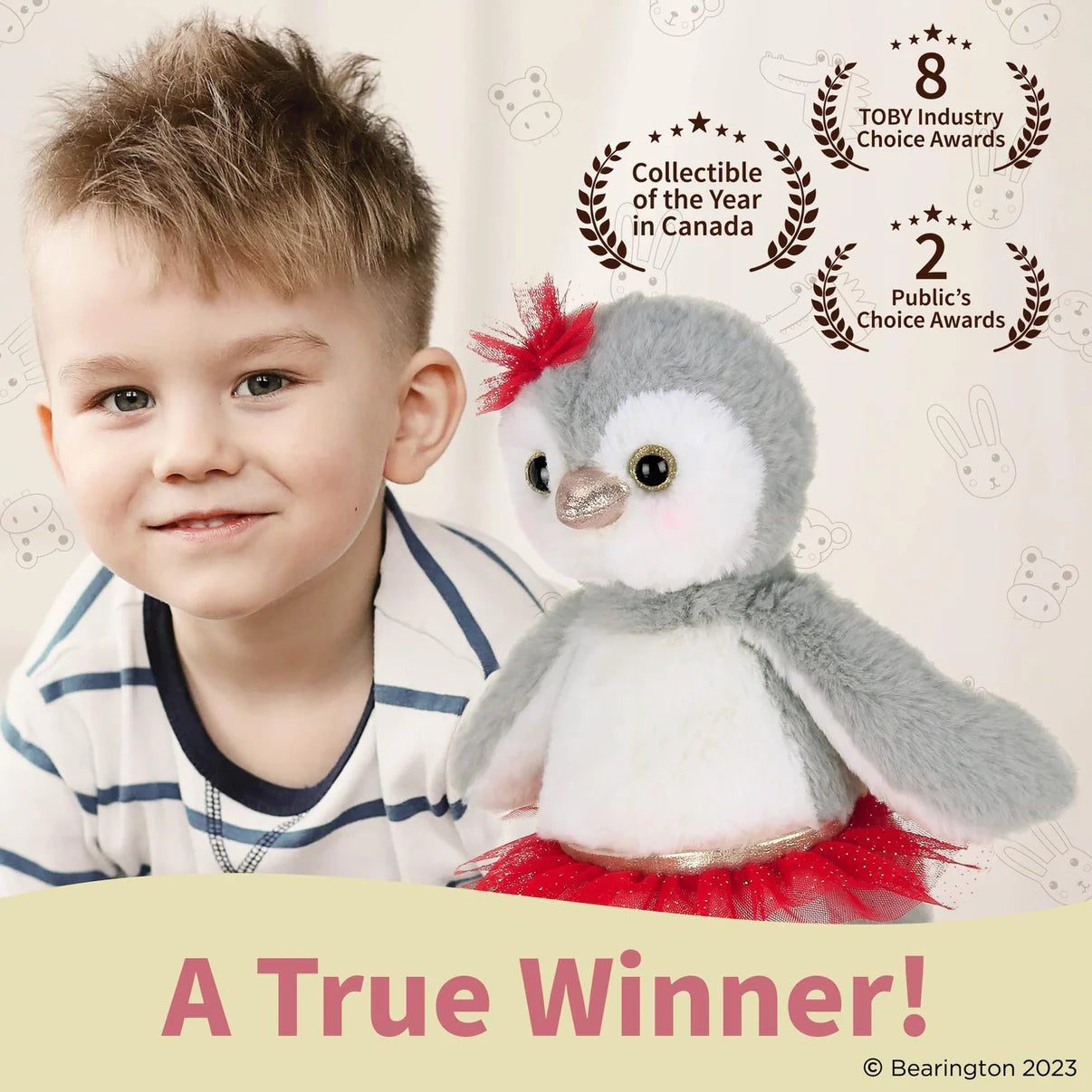 Bearington Collection - Snowbelle Christmas Ballerina Penguin