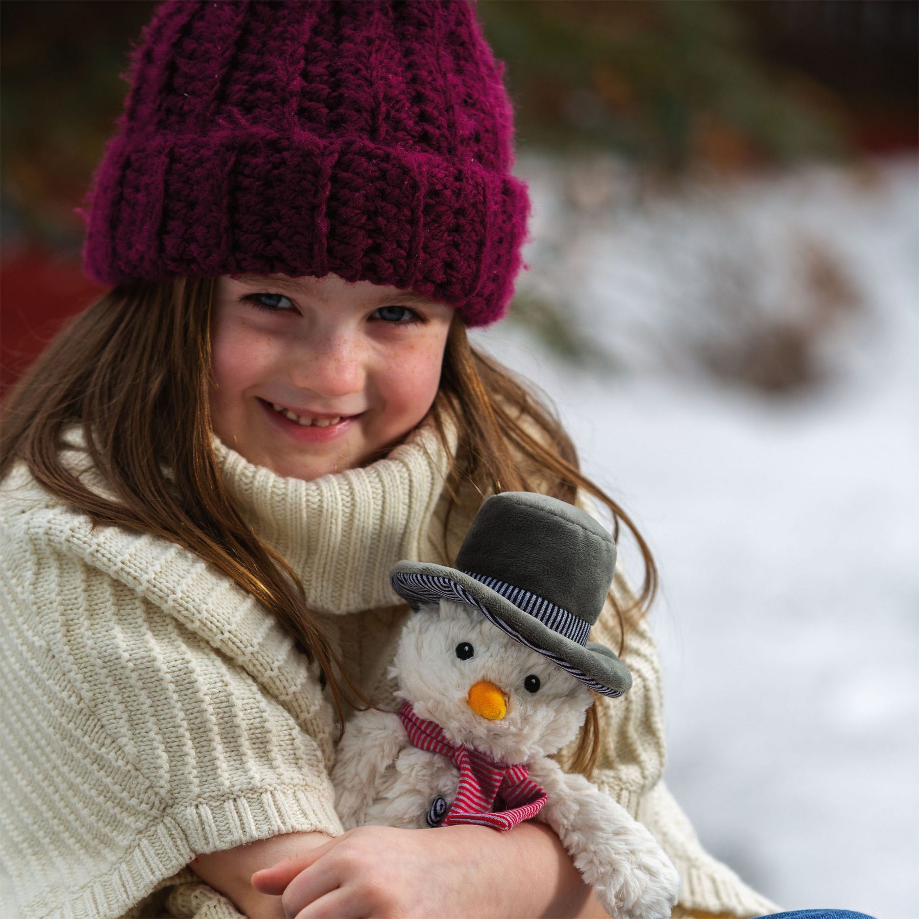 Mary Meyer - Blizzard Putty Snowman Stuffed Animal