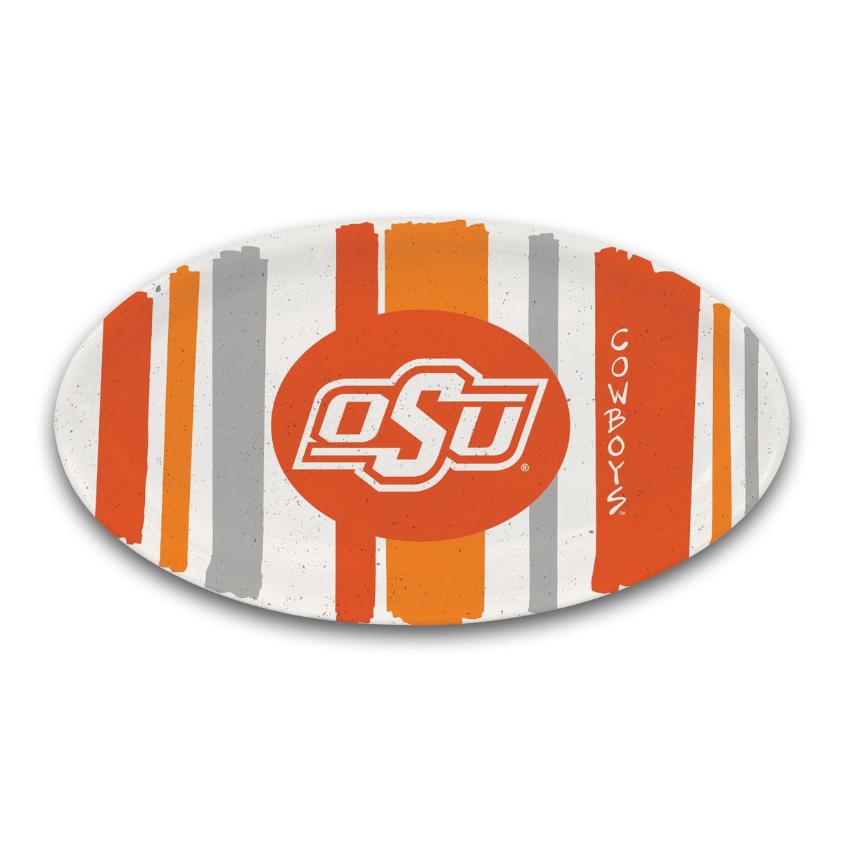 Collegiate Striped Platter