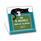 R. Nichols - Cat Desk Calendar 2027 Mini