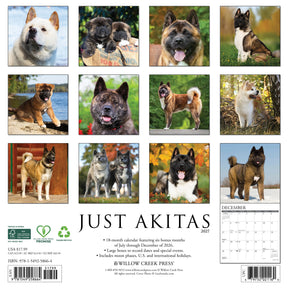 Willow Creek Press - 2027 Akitas