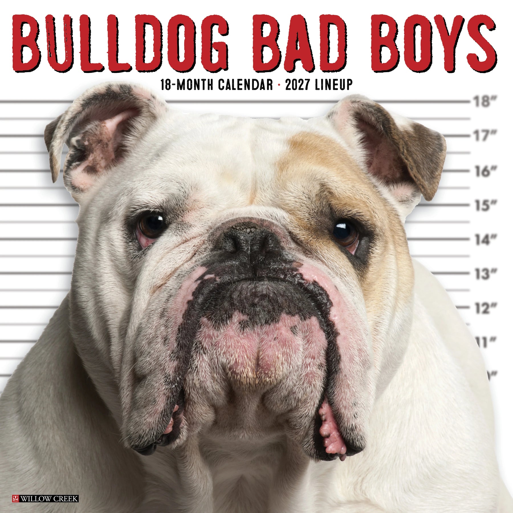 Willow Creek Press - 2027 Bulldog Bad Boys Calendar