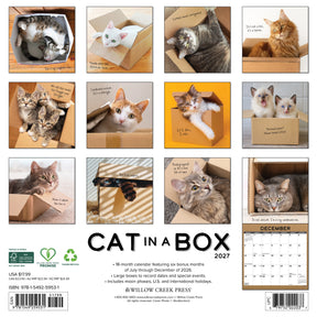 Willow Creek Press - 2027 Cat In A Box Calendar