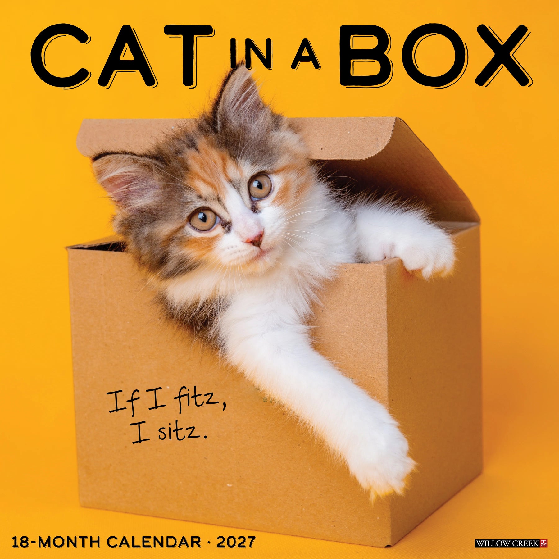 Willow Creek Press - 2027 Cat In A Box Calendar