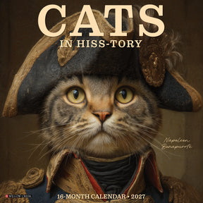 Willow Creek Press - 2027 Cats In Hiss-Tory Calendar