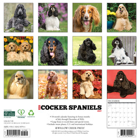 Willow Creek Press - 2027 Cocker Spaniels Calendar