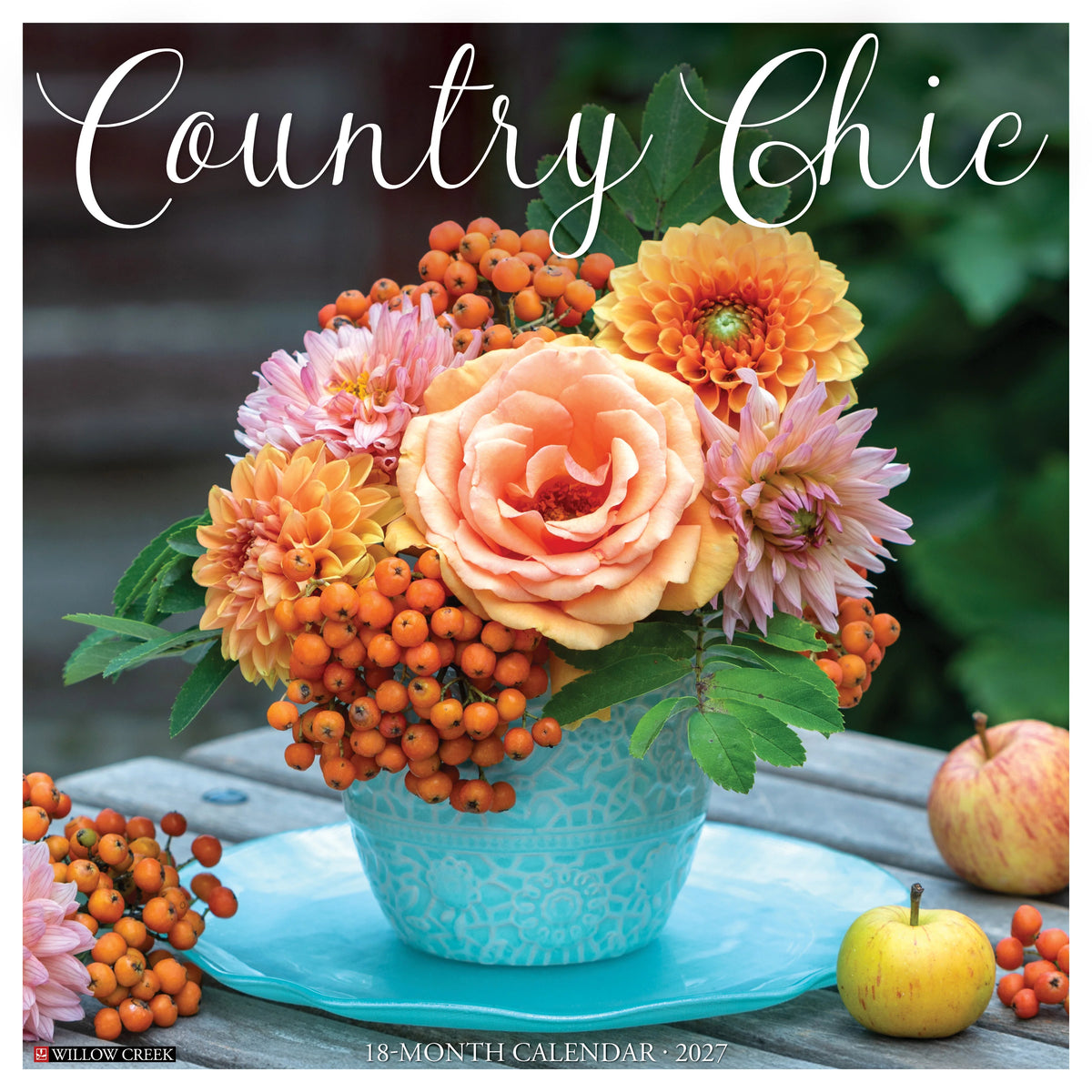 Willow Creek Press - 2027 Country Chic Calendar