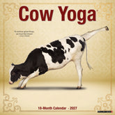 Willow Creek Press - 2027 Cow Yoga Calendar