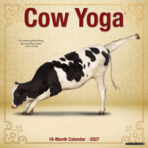 Willow Creek Press - 2027 Cow Yoga Calendar