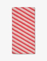 Geometry - Bar Towel Classic Candy Cane