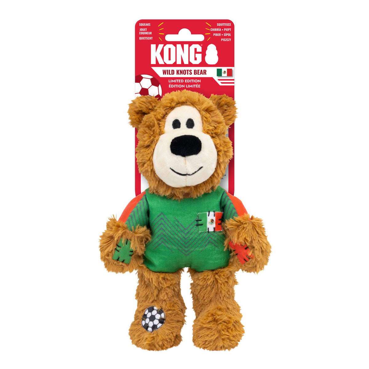 KONG - Wild Knots Bear Mexico World Cup