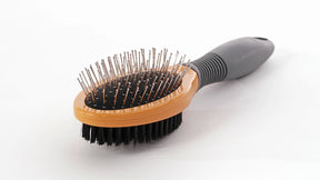 Precious Tails -  Double Sided Pet Grooming Brush