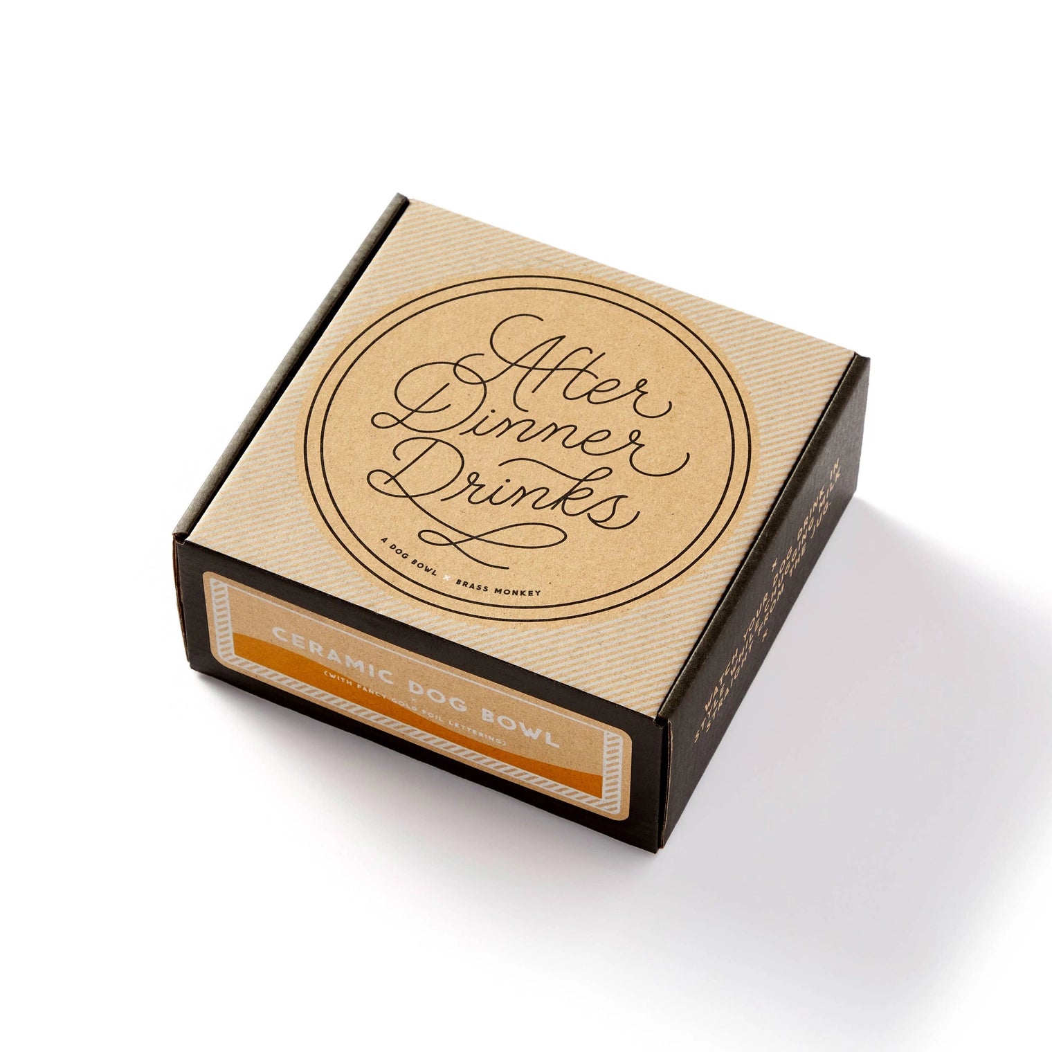 Water Bowl Brass Monkey After Dinner Drinks