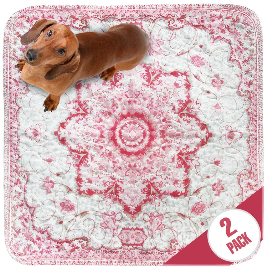 Pupiboo - Medallion Washable Pee Pads 36"x36" (2 pack)