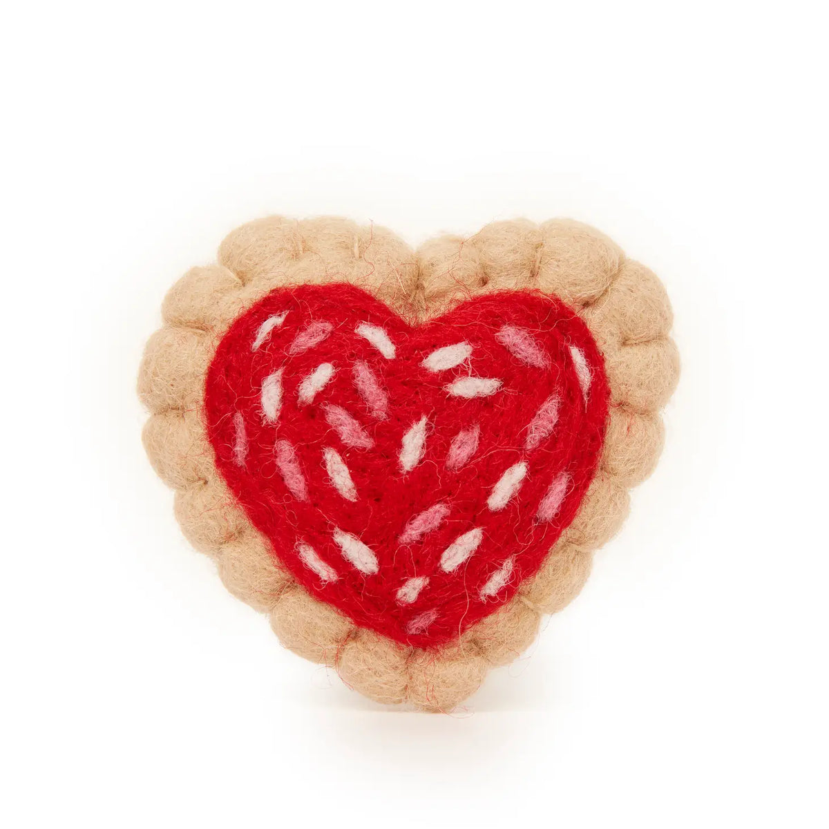 Cat Toy Heart Cookie