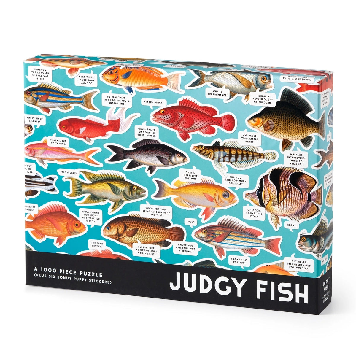 Puzzle Brass Monkey Judgy Fish (1000 Piece)
