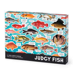 Puzzle Brass Monkey Judgy Fish (1000 Piece)