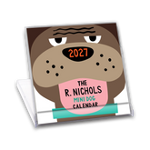 R. Nichols - Dog Desk Calendar 2027 Mini