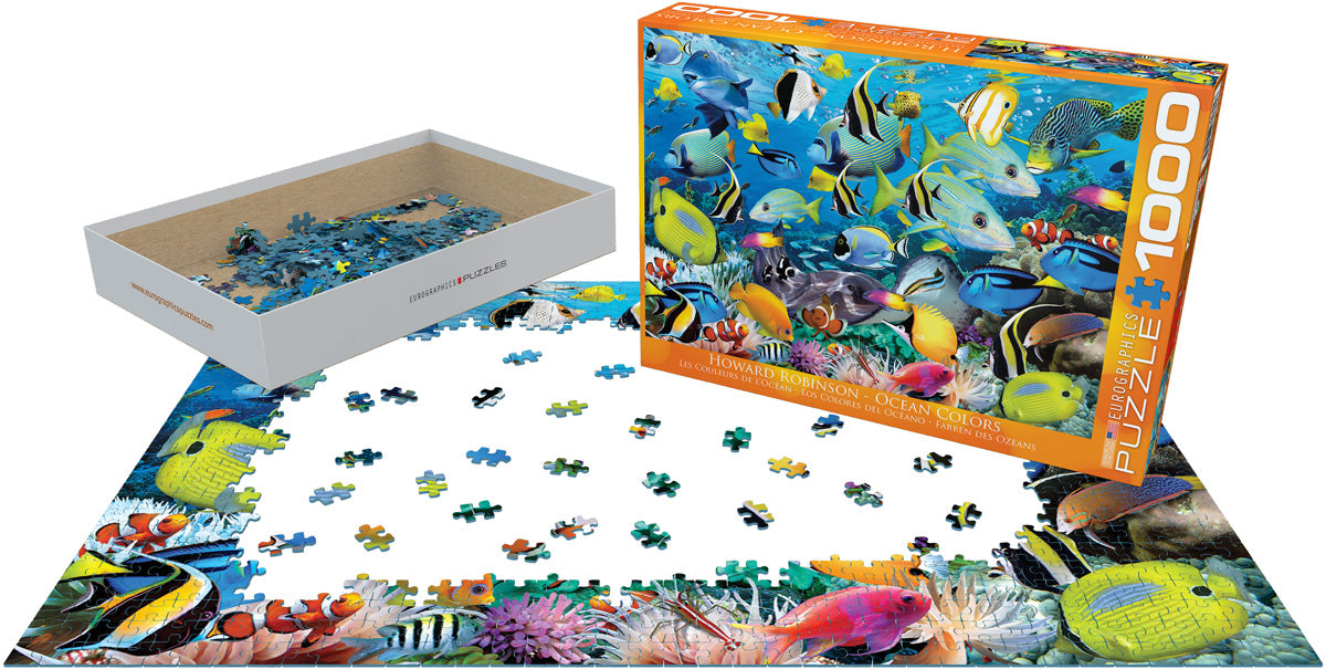 Eurographics Puzzles - Puzzle Ocean Colors