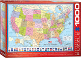 Puzzle Map of USA