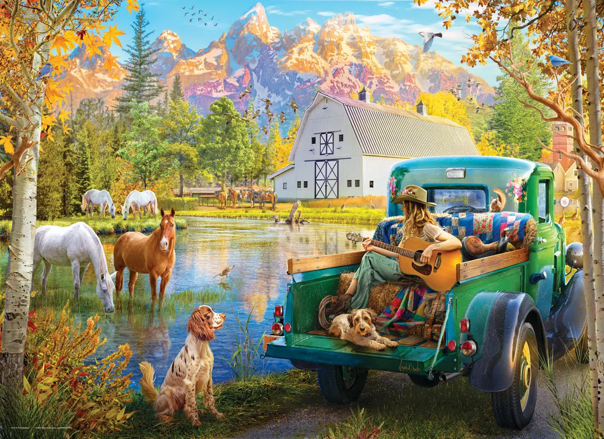 Eurographics Puzzles - Puzzle Singing Lake