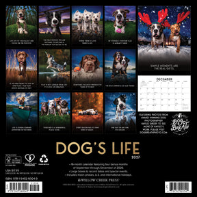 Willow Creek Press - 2027 Dog's Life Calendar