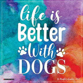 Willow Creek Press - 2027 Life Is Better With Dogs Calendar