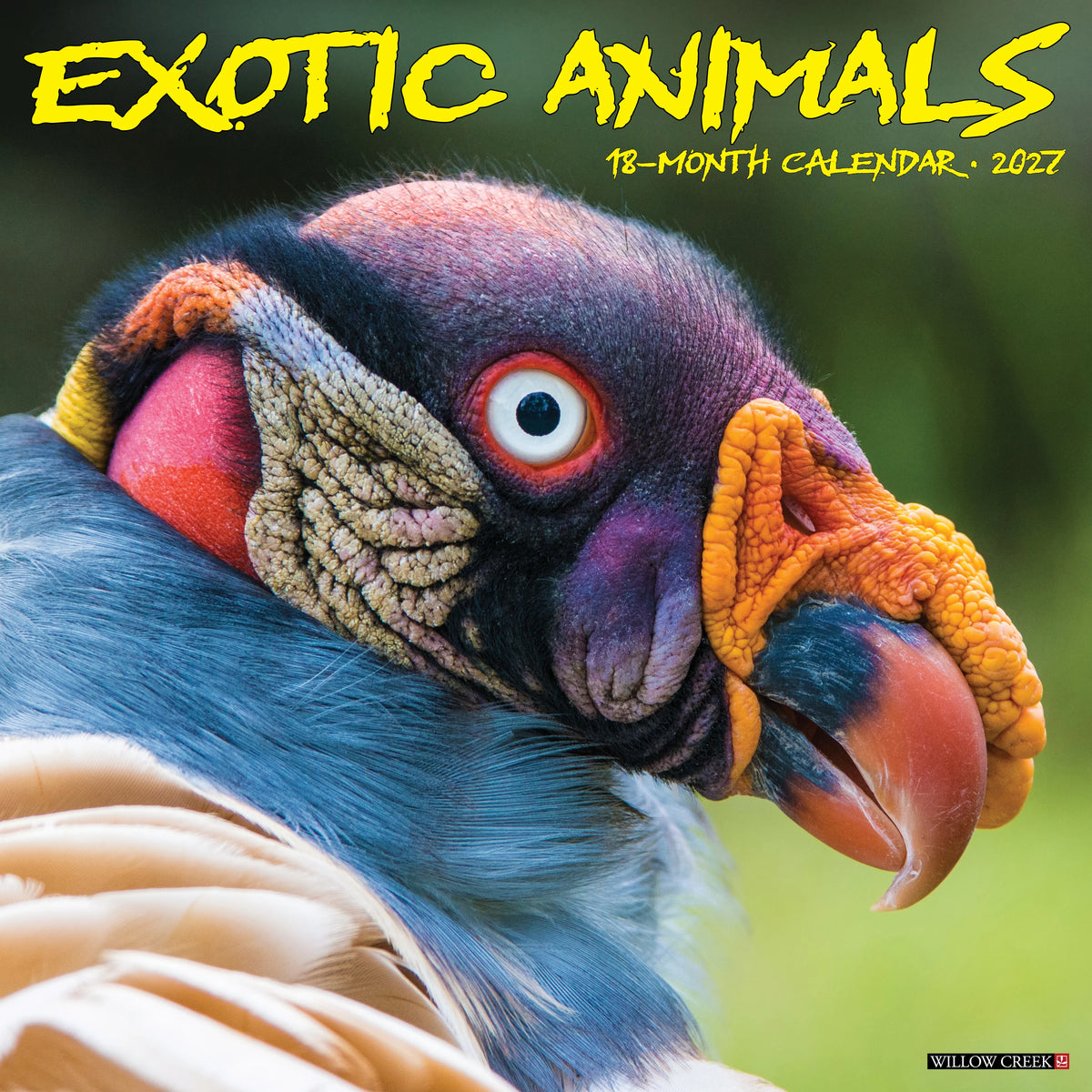 Willow Creek Press - 2027 Exotic Animals Calendar