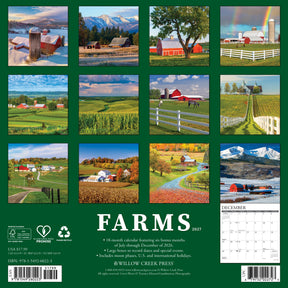 Willow Creek Press - 2027 Farms Calendar