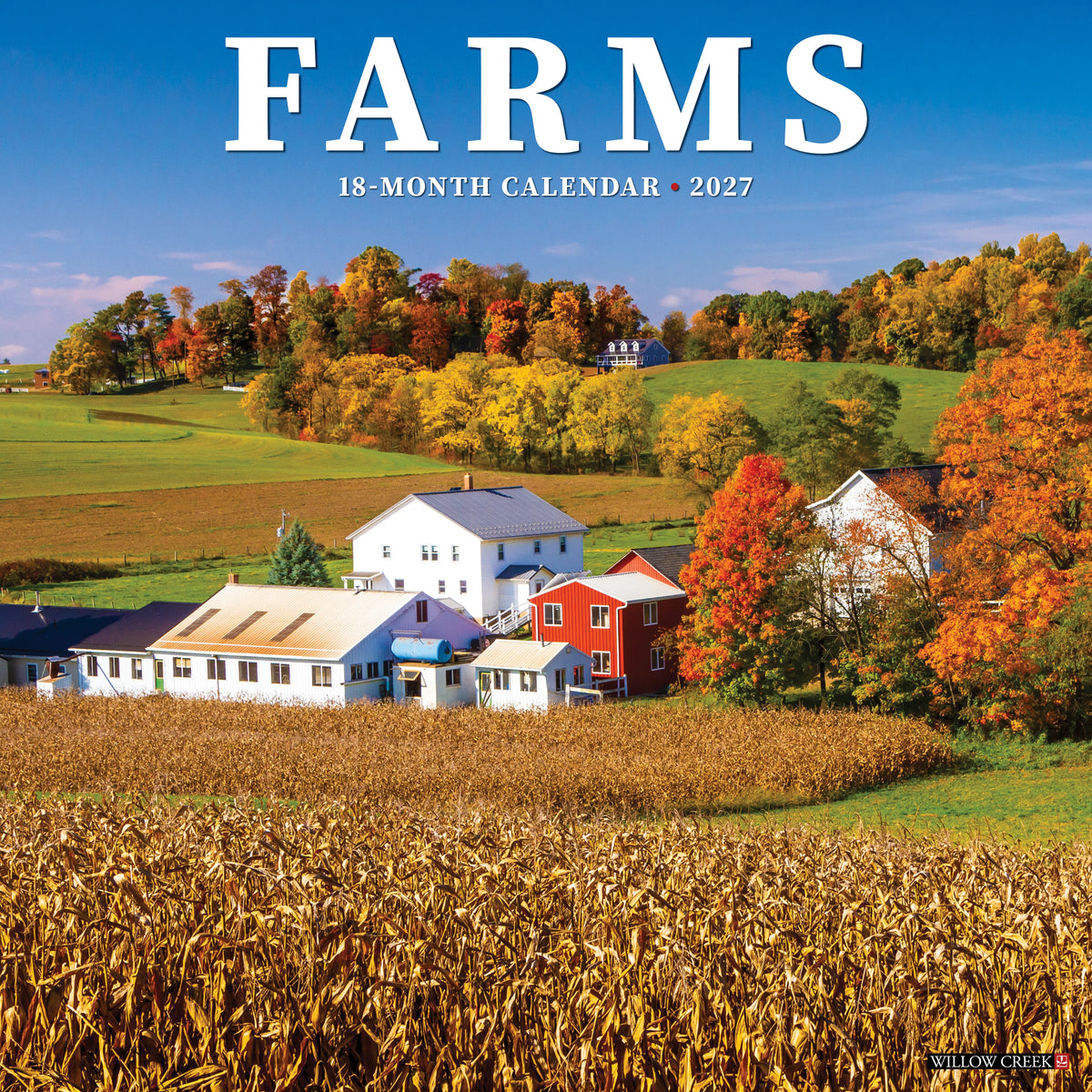 Willow Creek Press - 2027 Farms Calendar