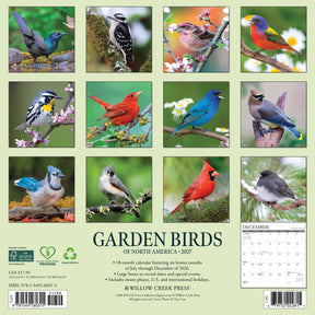 Willow Creek Press - 2027 Garden Birds Of North Calendar