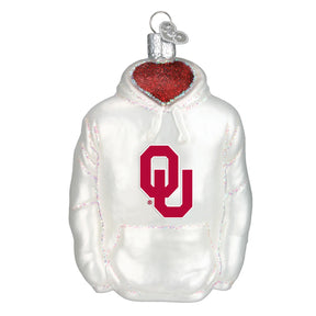 Old World Christmas - Oklahoma University Hoodie Ornament