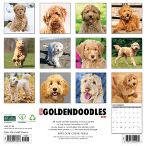 Willow Creek Press - 2027 Goldendoodles Calendar