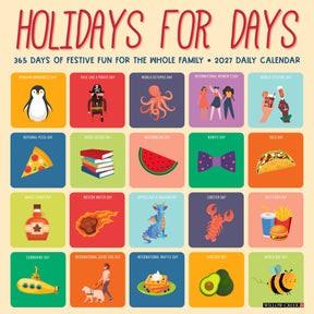 Willow Creek Press - 2027 Holidays For Days Calendar