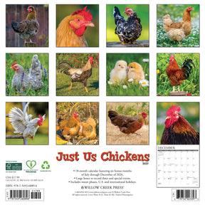 Willow Creek Press - 2027 Just Us Chickens Calendar