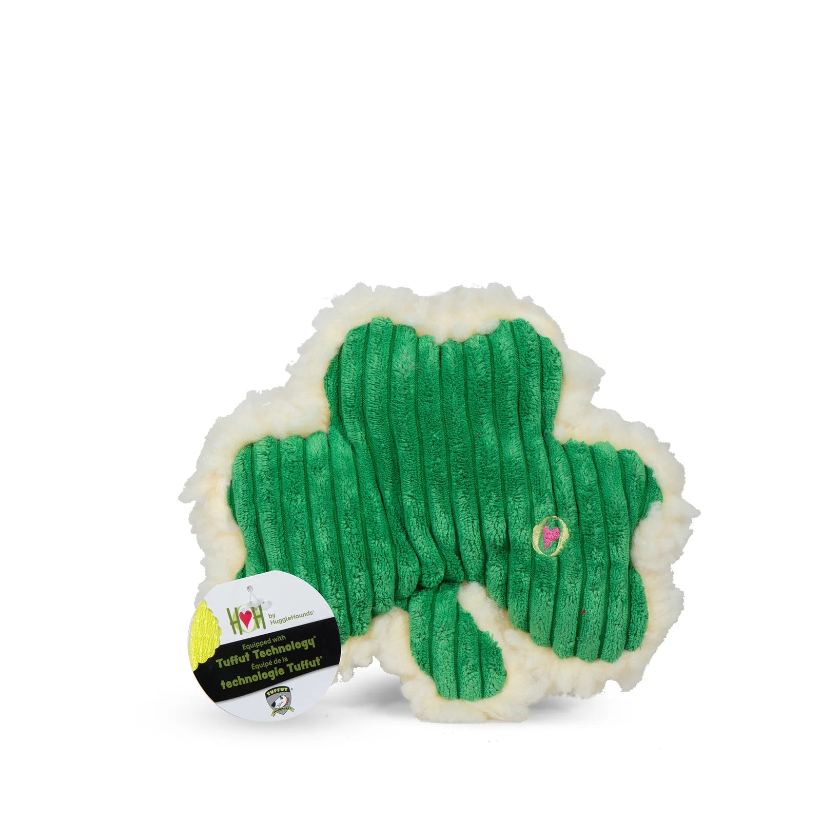 Shamrock Hugglefleece & Corduroy Dog Toy