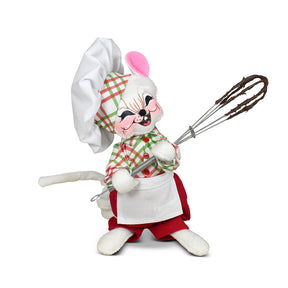 Annalee Candy Mouse with Whisk 6"