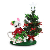 Annalee Dolls - Tree Mouse Wrapped With Love