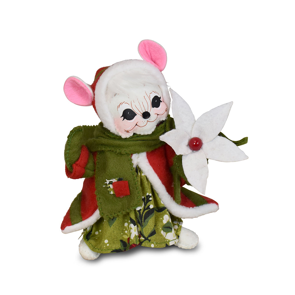 Annalee Dolls - Girl Mouse Winter Mouse