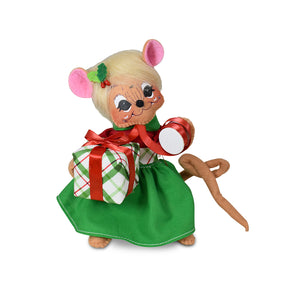 Annalee Dolls - Girl Mouse Wrapped With Love