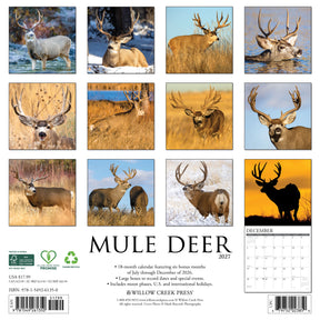Willow Creek Press - 2027 Mule Deer Calendar