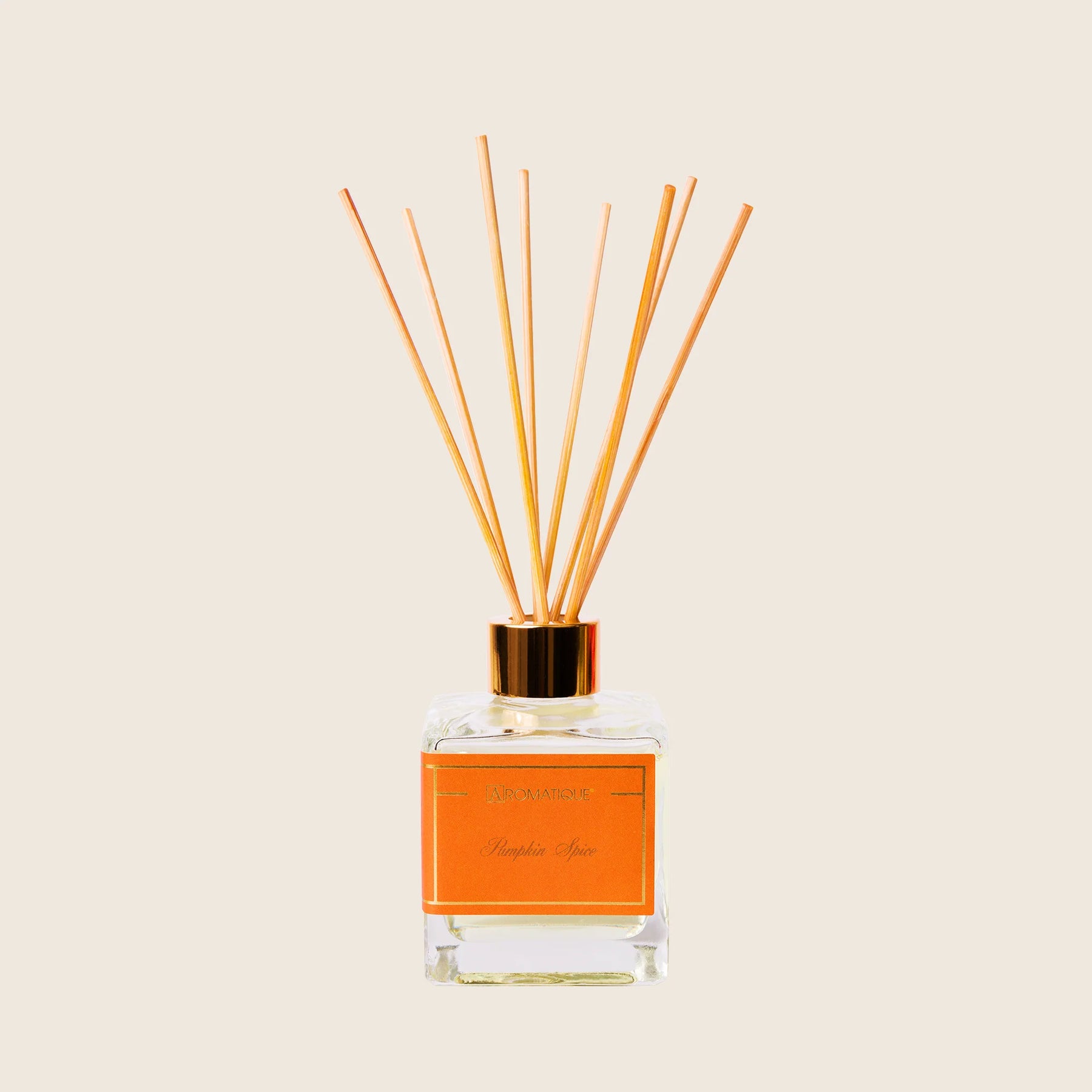 Aromatique - Square Reed Diffuser Pumpkin Spice