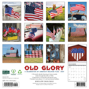 Willow Creek Press - 2027 Old Glory Calendar