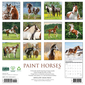 Willow Creek Press - 2027 Paint Horses Calendar