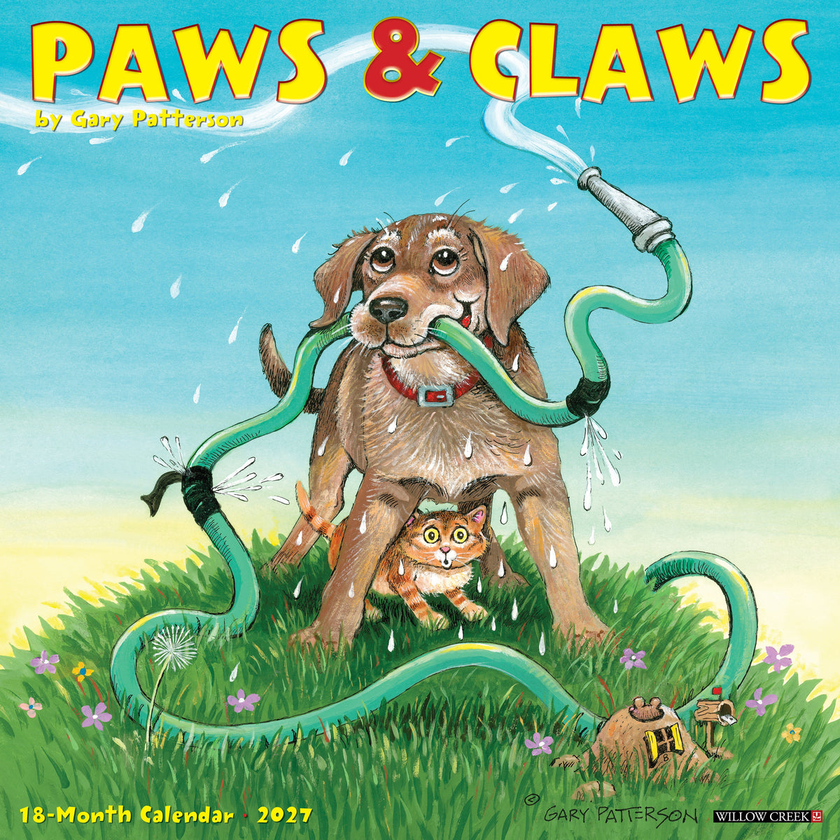 Willow Creek Press - 2027 Paws & Claws By Gary Patterson Calendar