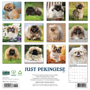 Willow Creek Press - 2027 Pekingese Calendar
