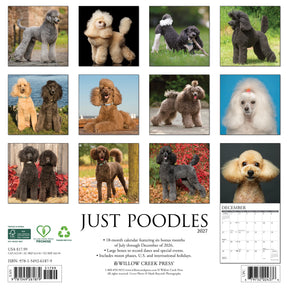 Willow Creek Press - 2027 Poodles Calendar