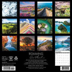Willow Creek Press - 2027 Roaming Our Planet Calendar