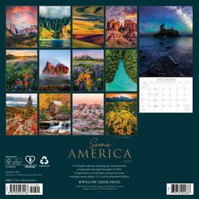Willow Creek Press - 2027 Scenic America Calendar